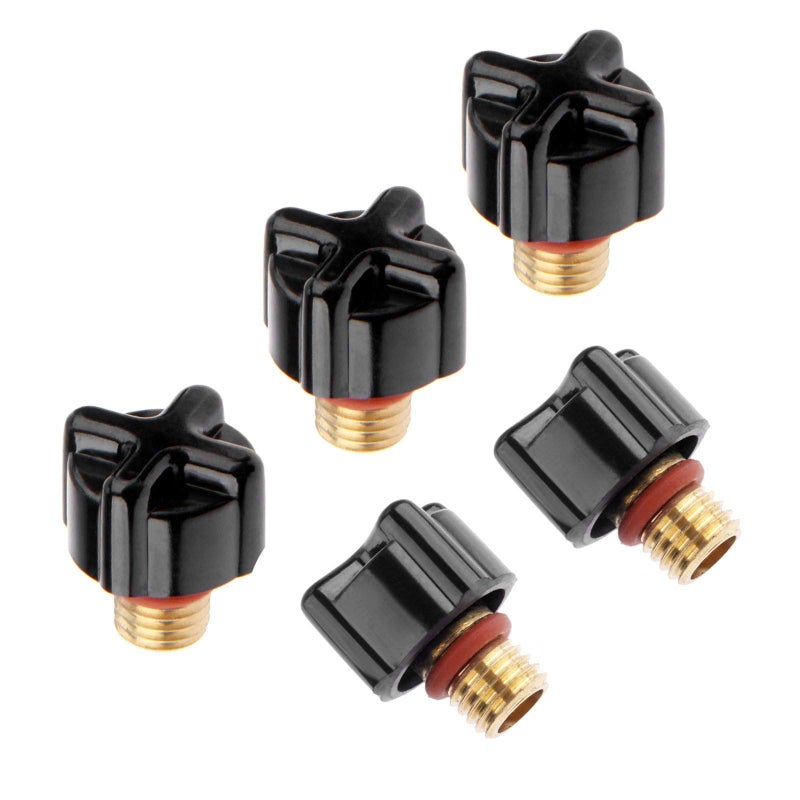 Mtsooning 5PCS 41V33 TIG Short Gasket Insulator Back Cap Consumables Replacement for TIG Welding Torch DB PTA WP 9 20 25 Series - Image 1